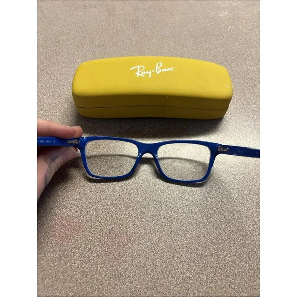 Ray Ban RB 1536 Kid's Eyeglass Frames‎ - Black Blue Green - 3600 48-16-130 Youth - Picture 10 of 15